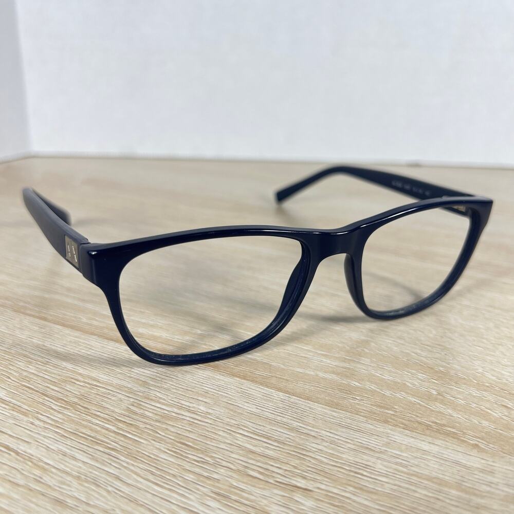 Armani Exchange AX 3034 8157 Eyeglasses Dark Blue Frames Only 54-18-140